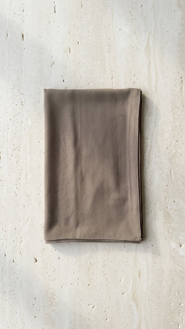 Taupe Plain Modal