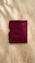 Maroon Plain Modal