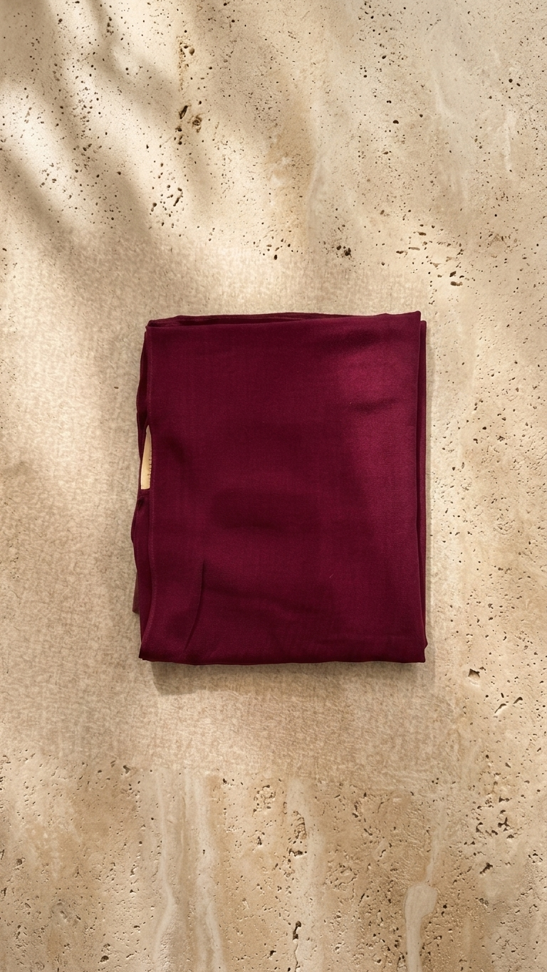 Maroon Plain Modal