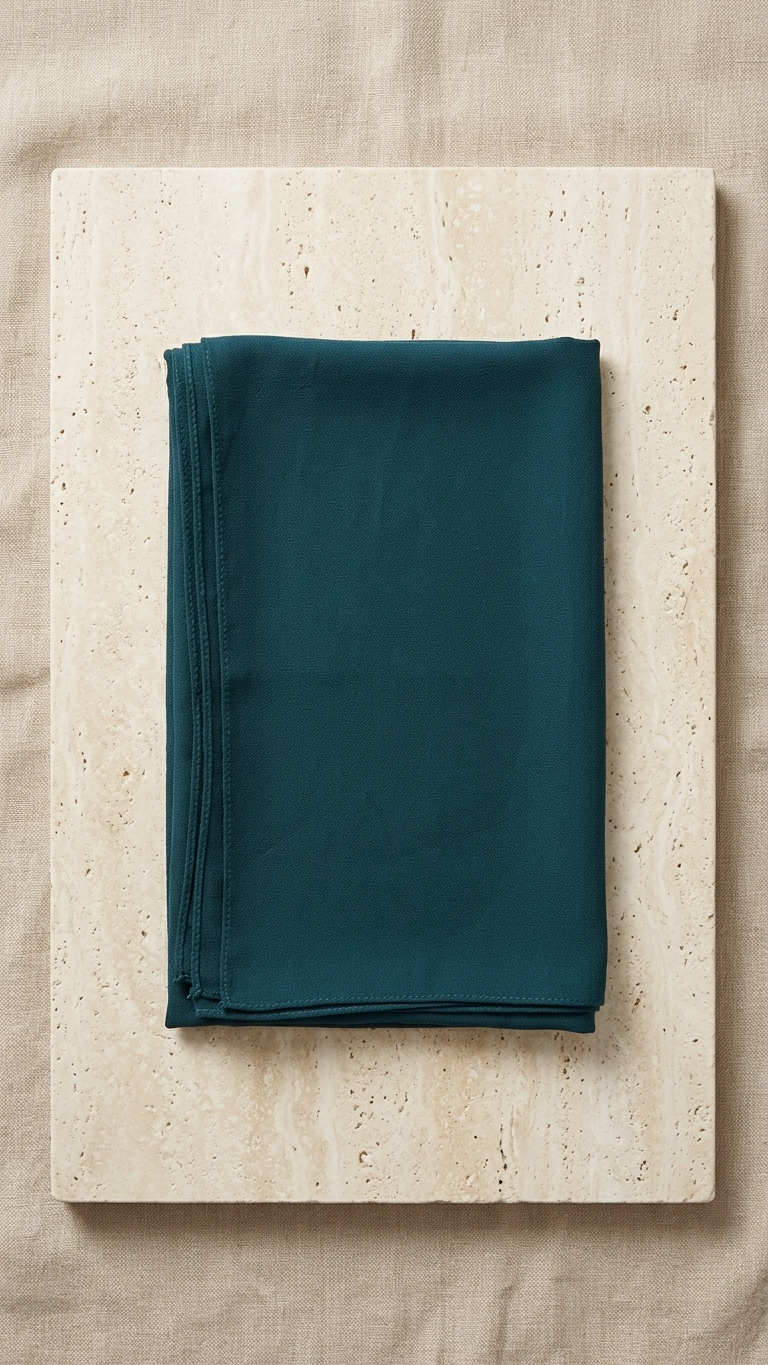 Teal Plain Modal