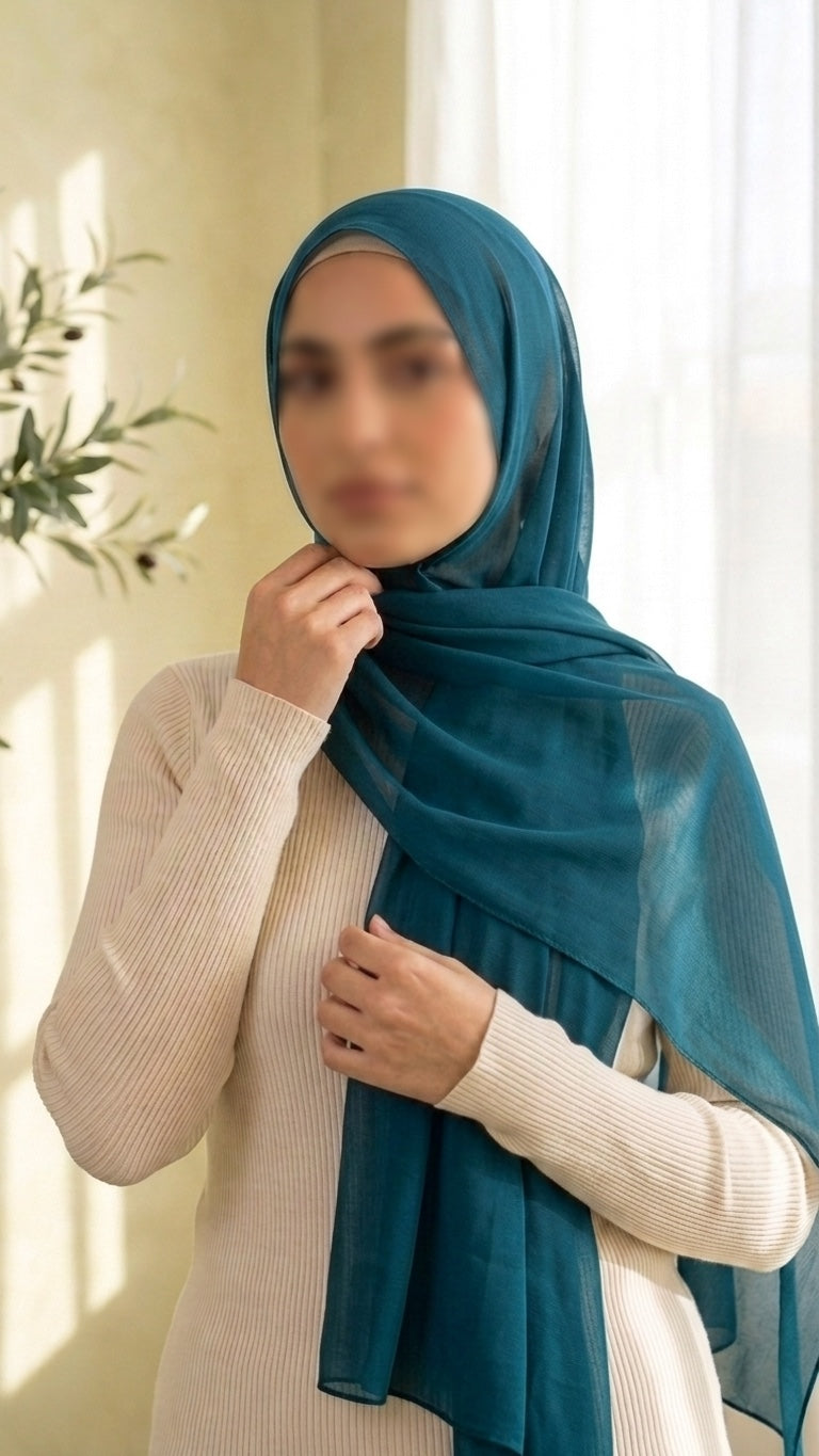 Teal Plain Modal