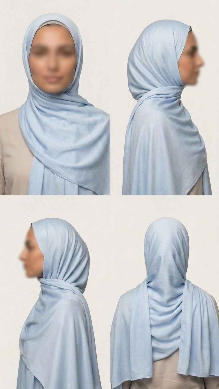 Light Blue Satin
