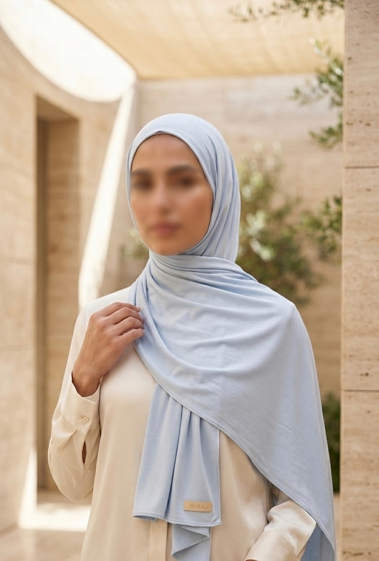 Light Blue Satin