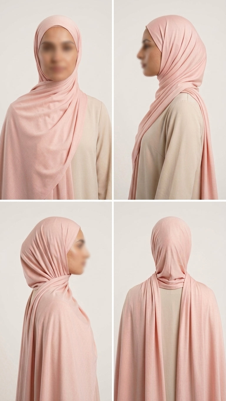 Soft Pink - Satin Modal